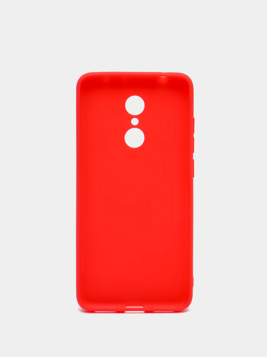 Алый силиконовый матовый чехол Xiaomi Redmi 5