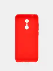 Алый силиконовый матовый чехол Xiaomi Redmi 5