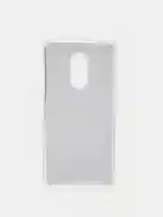 Серебряный силиконовый усиленный с блестками чехол Xiaomi Redmi 5