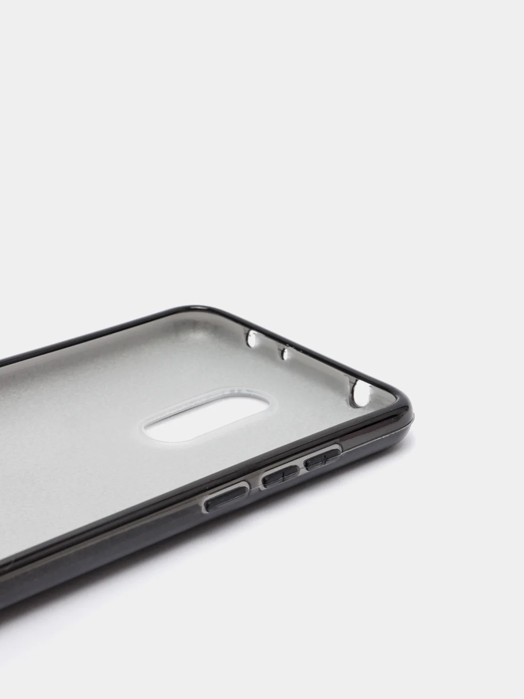 Черный силиконовый усиленный с блестками чехол Xiaomi Redmi 5