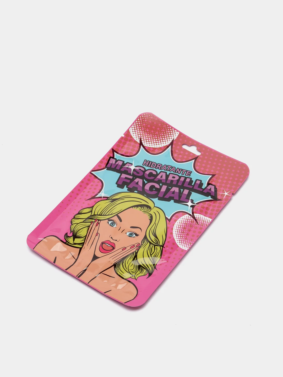 Коралловый маска для лица тканевая