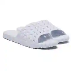 Белый сланцы женские ЭВА