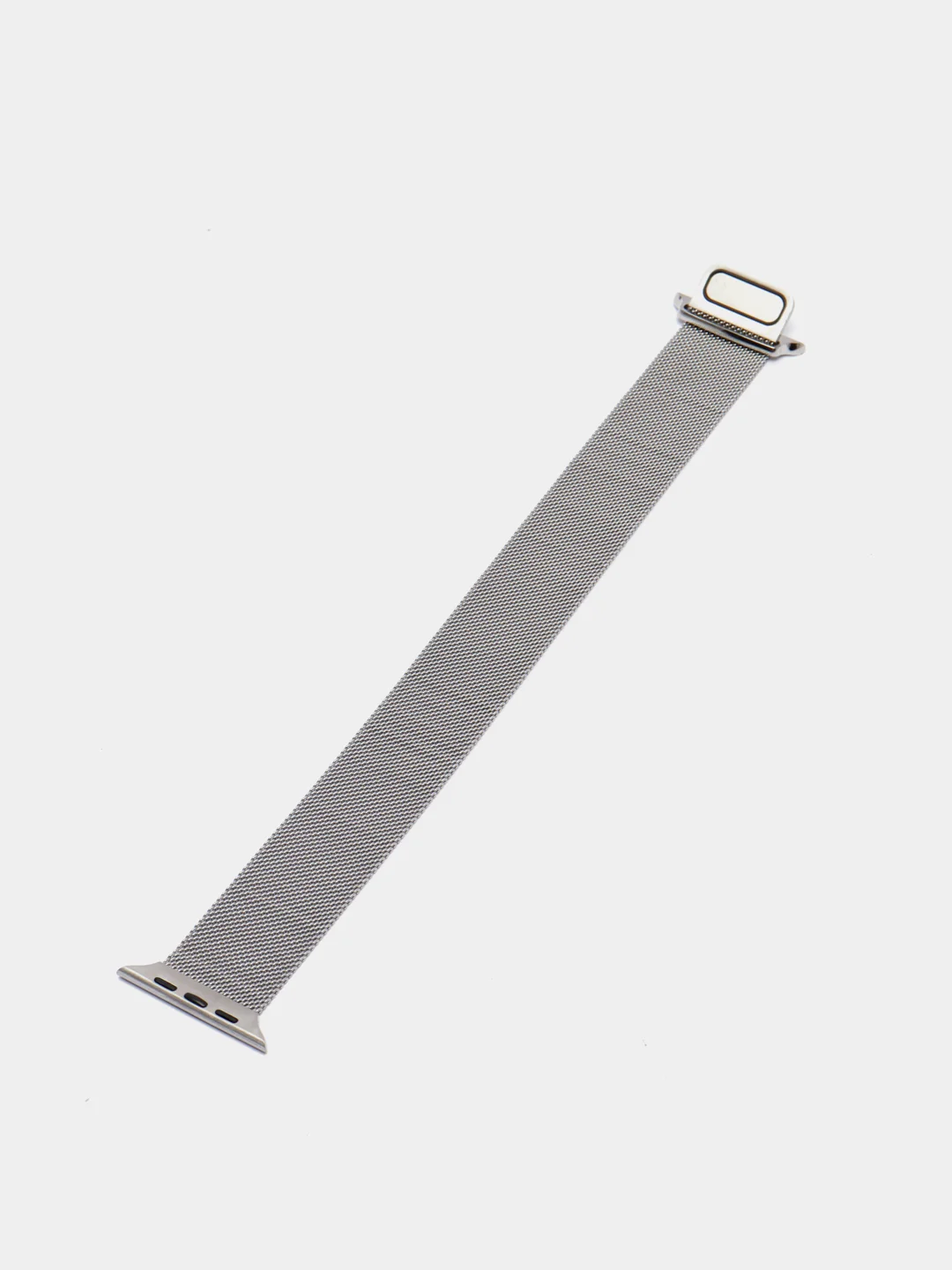 Серебряный ремешок Apple Watch, миланская петля, нержавеющая сталь