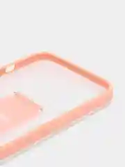 Оранжевый противоударный чехол с ремешком держателем для iPhone 12, 12 Pro, 12 Pro Max, 12 Mini