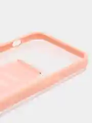 Оранжевый противоударный чехол с ремешком держателем для iPhone 12, 12 Pro, 12 Pro Max, 12 Mini