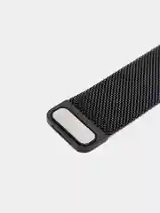 Черный ремешок Apple Watch, миланская петля, нержавеющая сталь