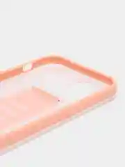 Оранжевый противоударный чехол с ремешком держателем для iPhone 12, 12 Pro, 12 Pro Max, 12 Mini