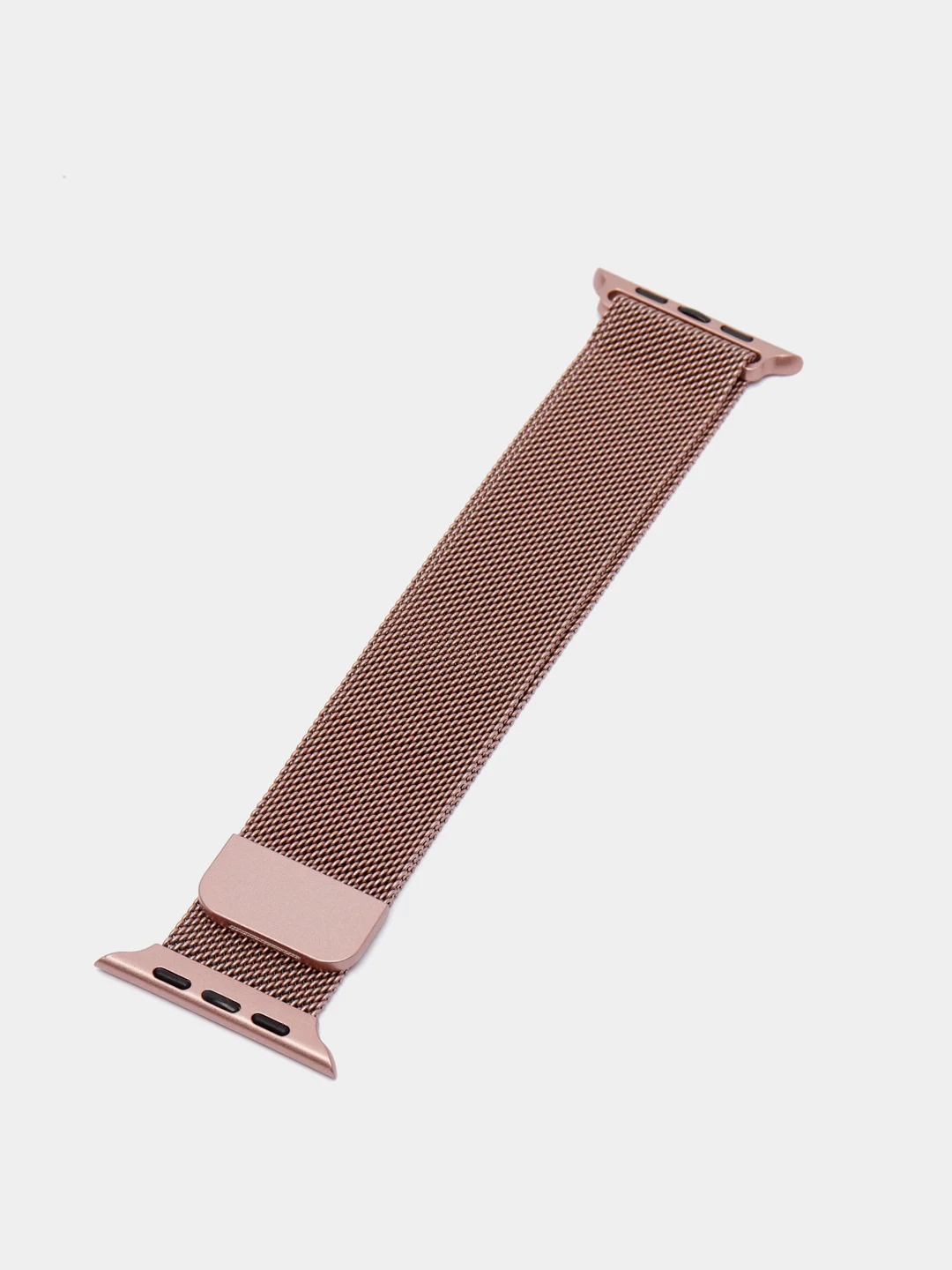 Розовый ремешок Apple Watch, миланская петля, нержавеющая сталь
