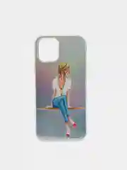 Бежевый чехол для iPhone 11, 12/12Pro, 7/8