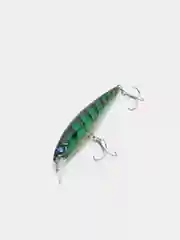 Зеленый рыболовный воблер "Минноу" (Minnow), 10 см, 13 г, 10 цветов
