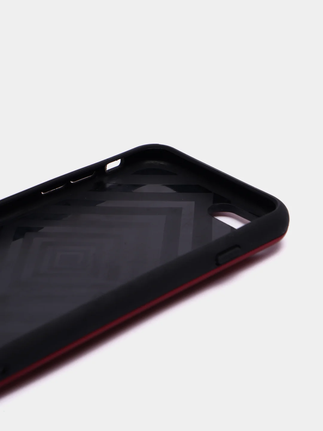 Красный чехол для iPhone 7, 8, SE2020 противоударный, с подставкой, под магнитный держатель