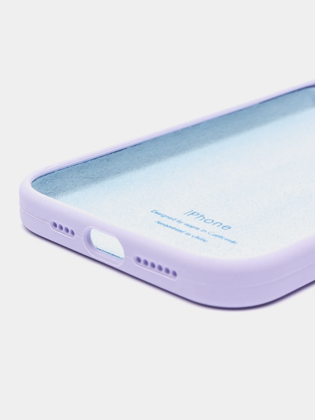 Лавандовый чехол для iPhone XR, 11, 12, 12 Pro, 12 Pro MAX, 13, 13 Pro, 13 Pro MAX