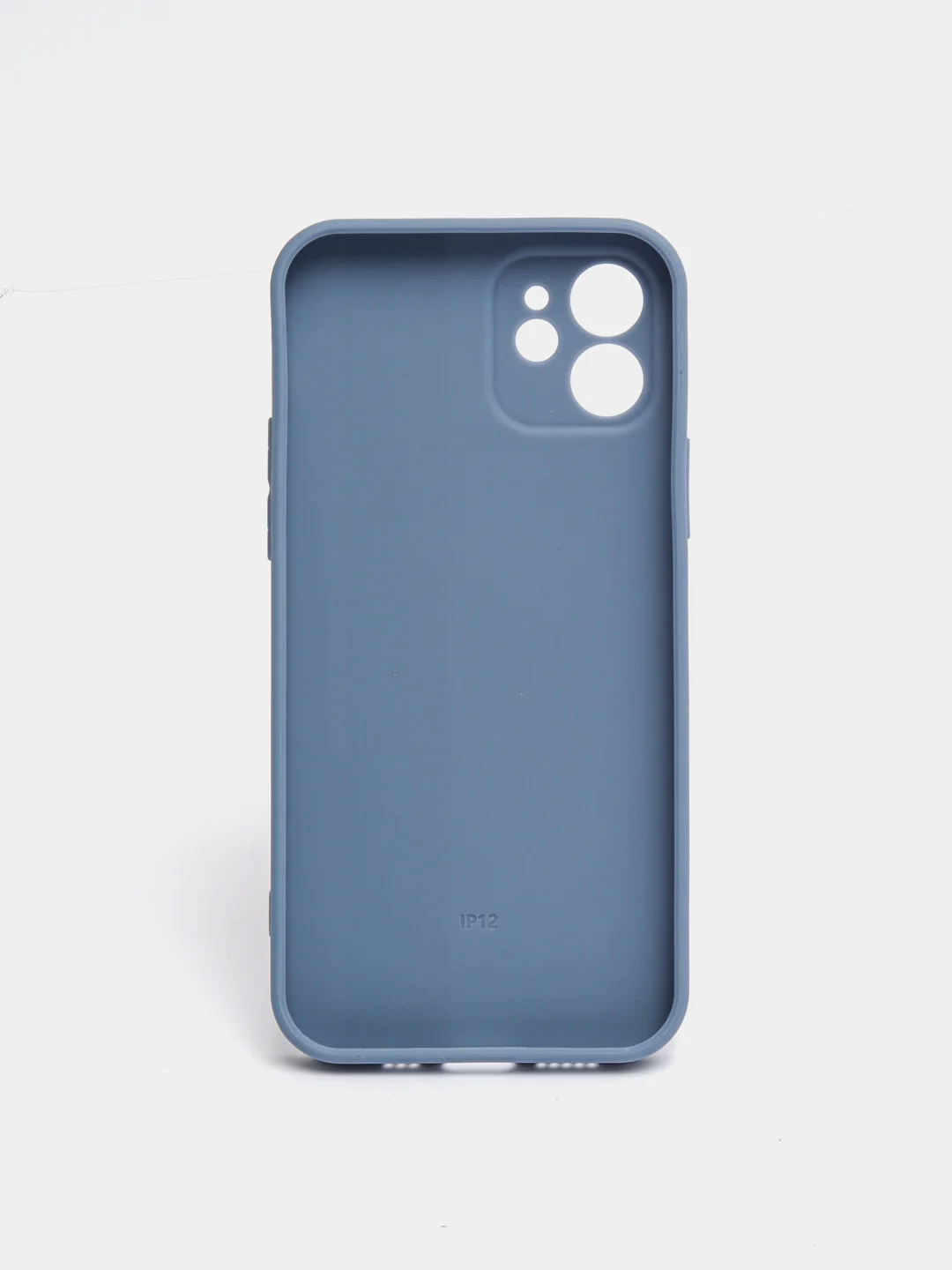 Белый чехол силиконовый на iPhone 11 12 Айфон 11 12