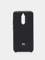 Черный чехол силиконовый Silicone Cover Case для Xiaomi Redmi 8, 8A