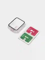 Прозрачный бампер накладка чехол на корпус часов со стеклом Apple Watch (Эпл вотч) 42 mm