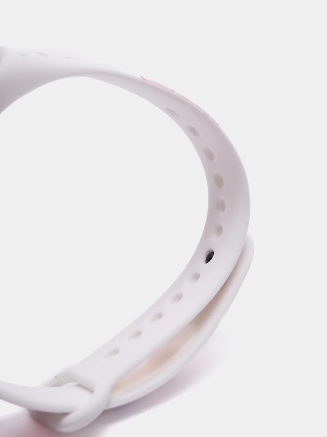 Пурпурный силиконовый ремешок с принтом для Xiaomi Mi Band 7 / 3 / 4 / 5 / 6