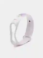 Пурпурный силиконовый ремешок с принтом для Xiaomi Mi Band 7 / 3 / 4 / 5 / 6