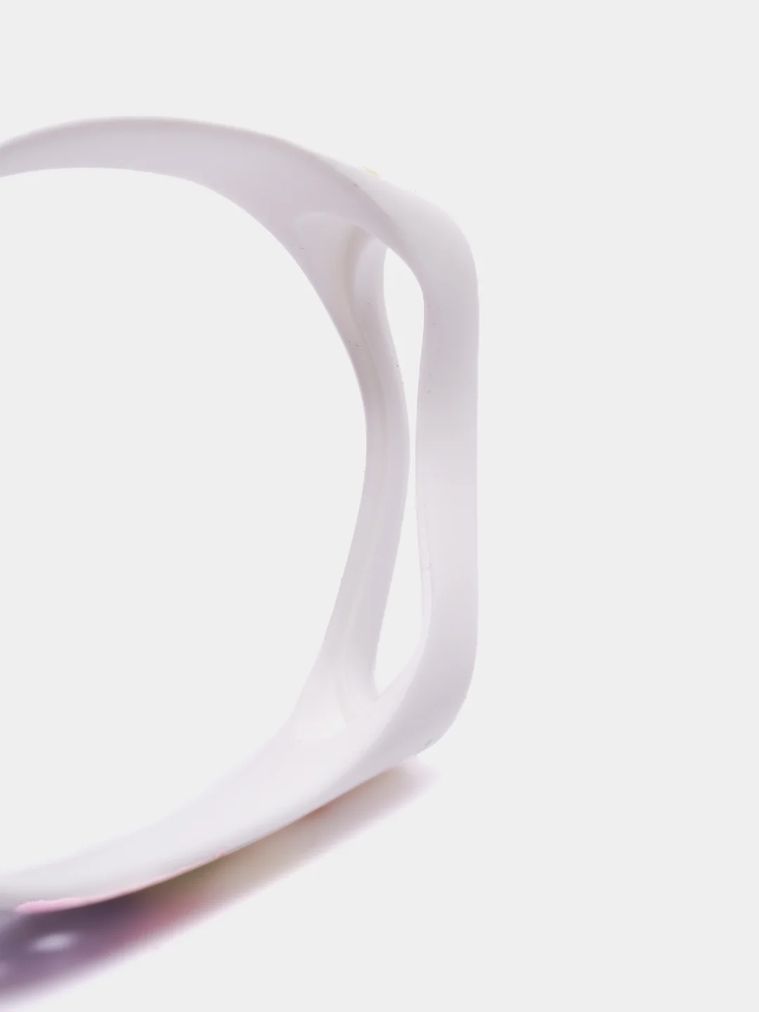 Пурпурный силиконовый ремешок с принтом для Xiaomi Mi Band 7 / 3 / 4 / 5 / 6