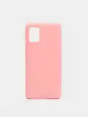Розовый чехол Samsung Galaxy A31, Самсунг Галакси А31 силиконовый Silicone Cover