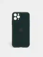 Зеленый чехол iPhone 11 Pro, с закаленным стеклом