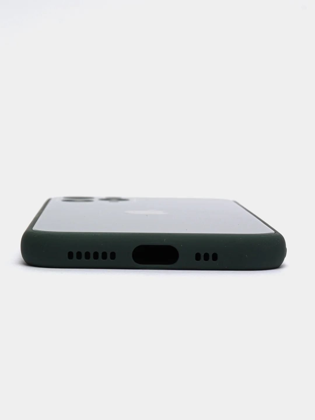 Зеленый чехол iPhone 11 Pro, с закаленным стеклом