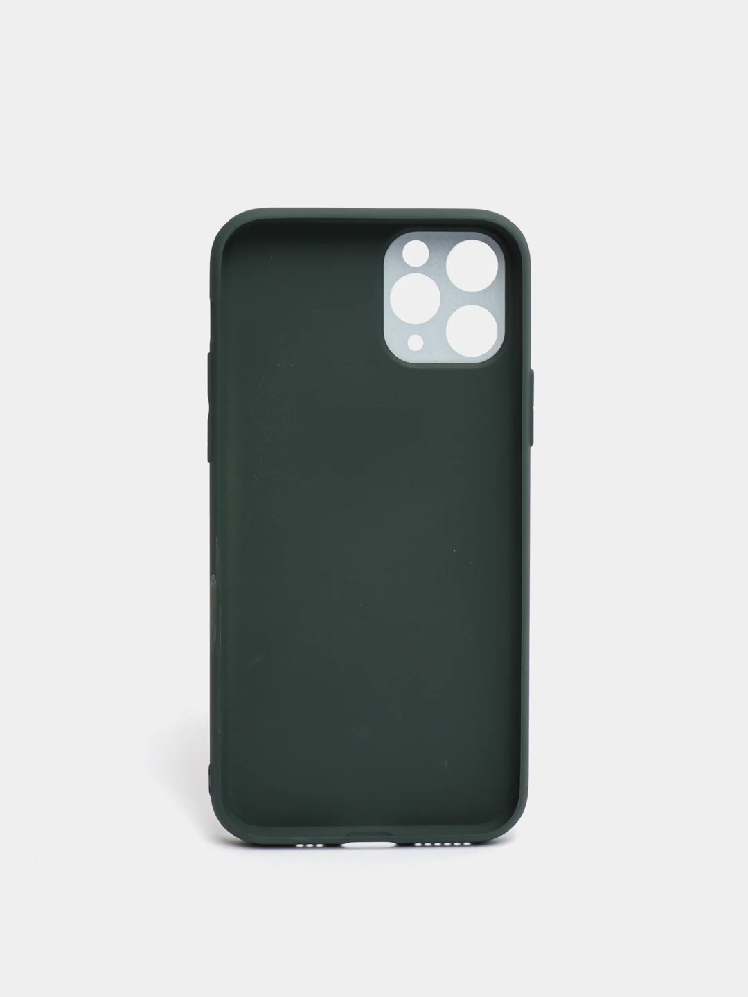 Зеленый чехол iPhone 11 Pro, с закаленным стеклом