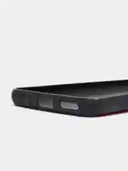 Красный чехол Huawei Honor 10X Lite, Хуавей Хонор 10Х Лайт, силиконовый (иммитация кожи)