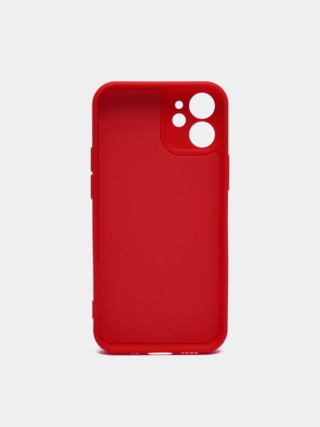 Красный чехол на Айфон iPhone 6, 6 plus, 7 plus, 7, X, XS Max, XR, 11, 11 Pro Max, 12 Mini Pro Max