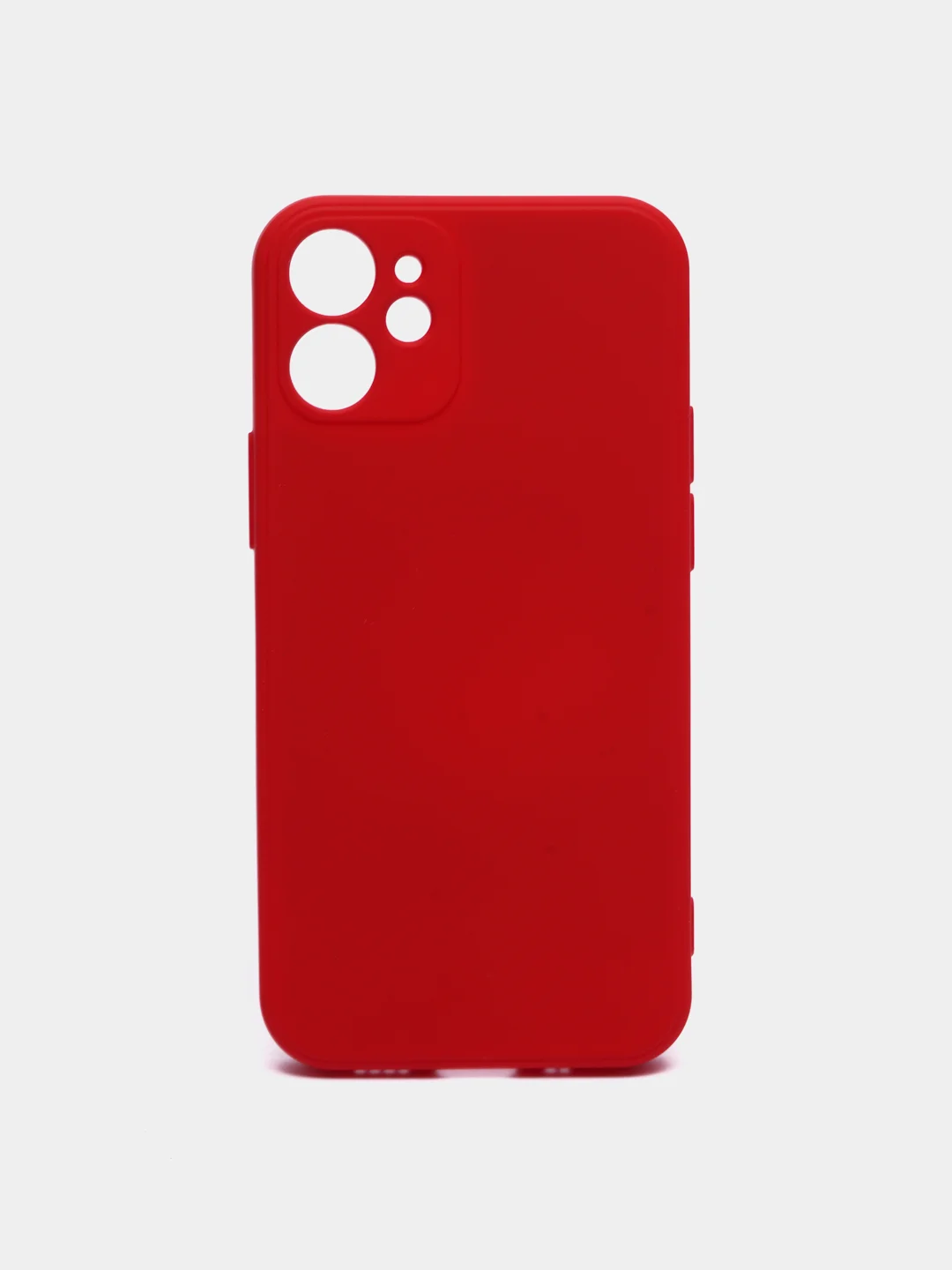 Красный чехол на Айфон iPhone 6, 6 plus, 7 plus, 7, X, XS Max, XR, 11, 11 Pro Max, 12 Mini Pro Max