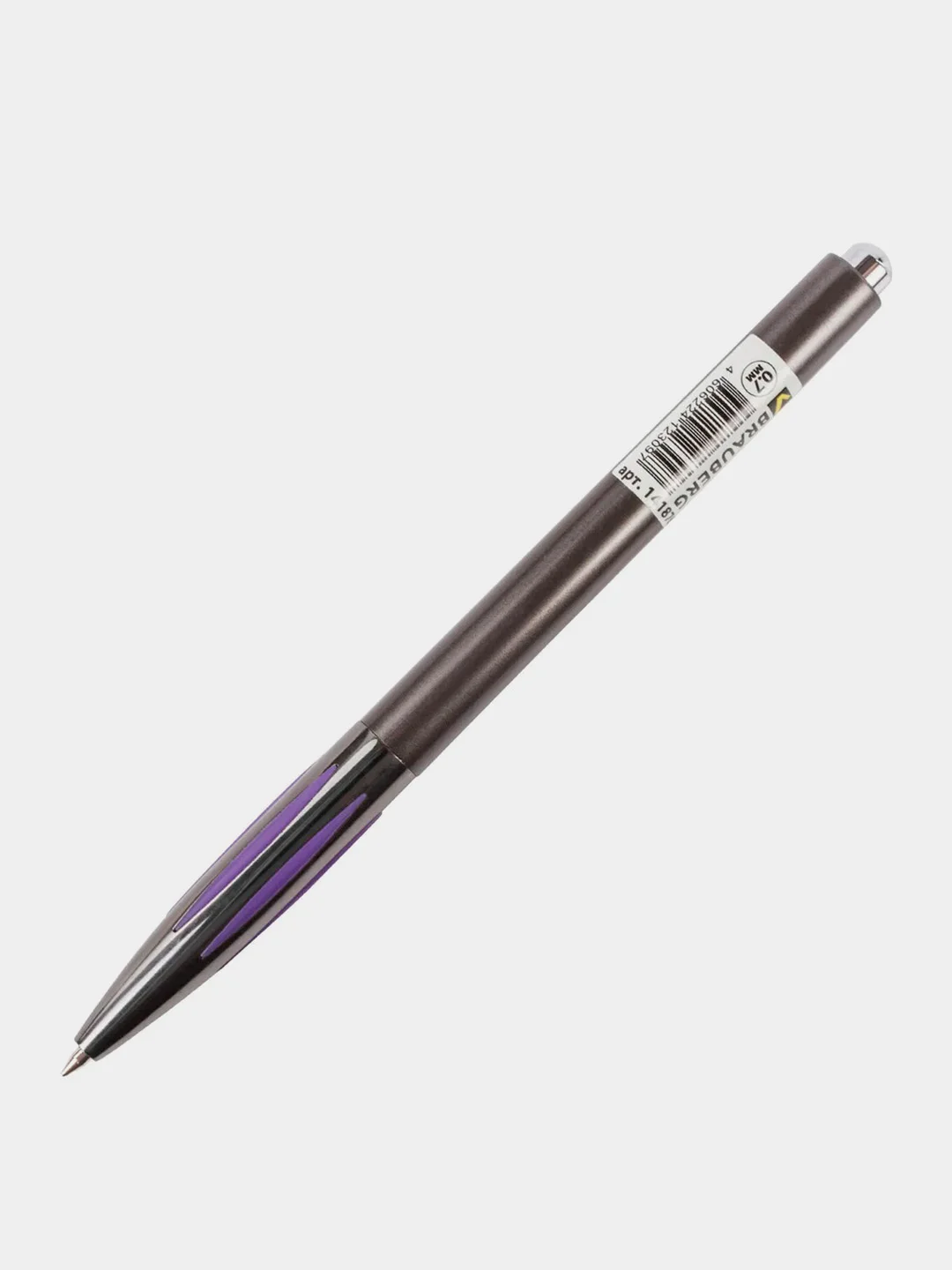 Ручка шариковая Brauberg Stripe, синяя, 12 штук, 0,7 мм