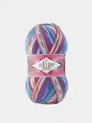 Конфетный пряжа  Носочная Alize Superwash Comfort Socks 75% Шерсть 25% Полиамид 100г 420м