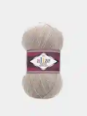 Бежевый меланж пряжа  Носочная Alize Superwash Comfort Socks 75% Шерсть 25% Полиамид 100г 420м