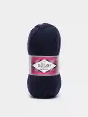 Темно-синий пряжа  Носочная Alize Superwash Comfort Socks 75% Шерсть 25% Полиамид 100г 420м