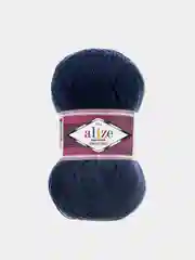 Темно-синий пряжа  Носочная Alize Superwash Comfort Socks 75% Шерсть 25% Полиамид 100г 420м