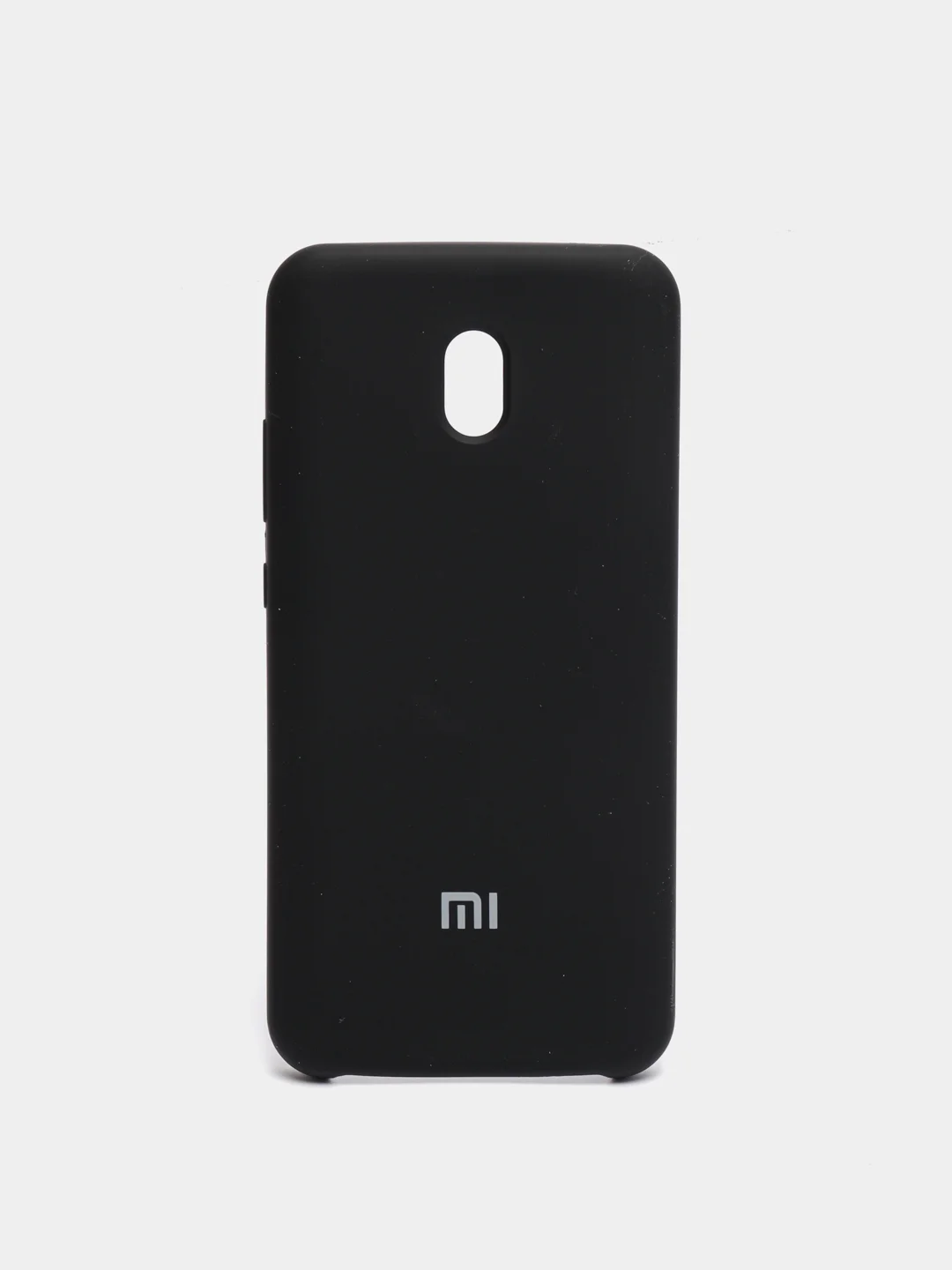 Черный чехол силиконовый Silicone Cover Case для Xiaomi Redmi 8, 8A
