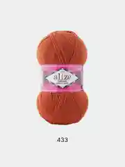 Медный пряжа  Носочная Alize Superwash Comfort Socks 75% Шерсть 25% Полиамид 100г 420м