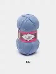 Небесно-голубой пряжа  Носочная Alize Superwash Comfort Socks 75% Шерсть 25% Полиамид 100г 420м