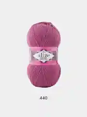 Тёмно-розовый пряжа  Носочная Alize Superwash Comfort Socks 75% Шерсть 25% Полиамид 100г 420м