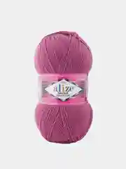 Тёмно-розовый пряжа  Носочная Alize Superwash Comfort Socks 75% Шерсть 25% Полиамид 100г 420м