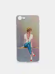Бежевый чехол для iPhone 11, 12/12Pro, 7/8