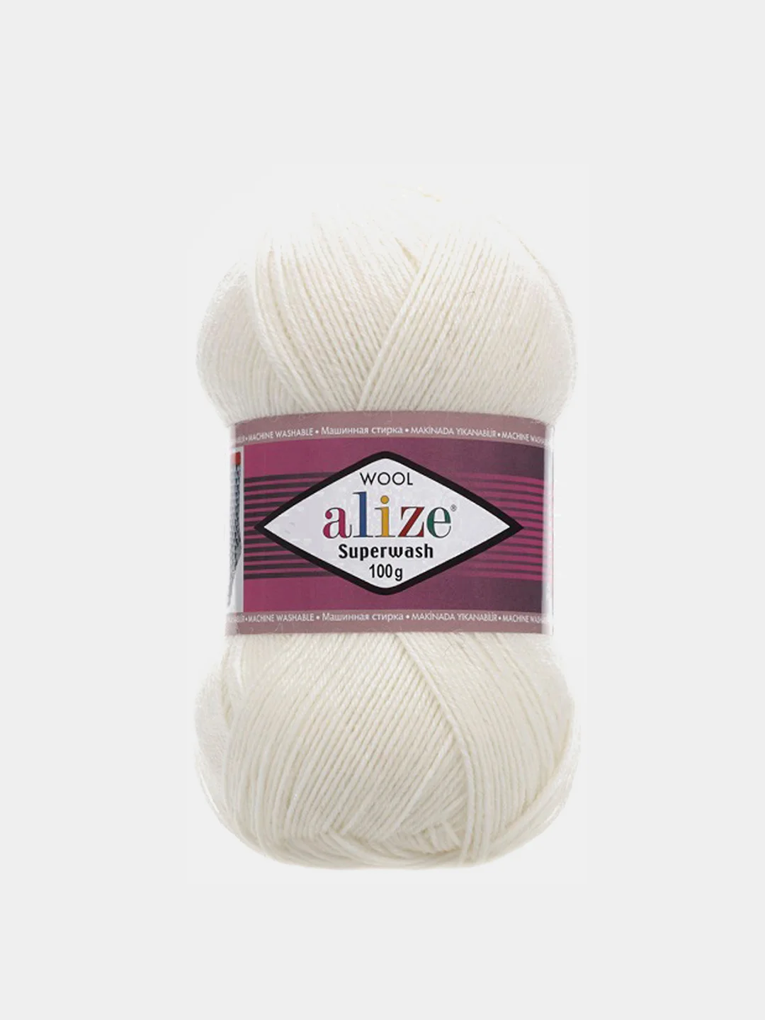 Прозрачный пряжа  Носочная Alize Superwash Comfort Socks 75% Шерсть 25% Полиамид 100г 420м