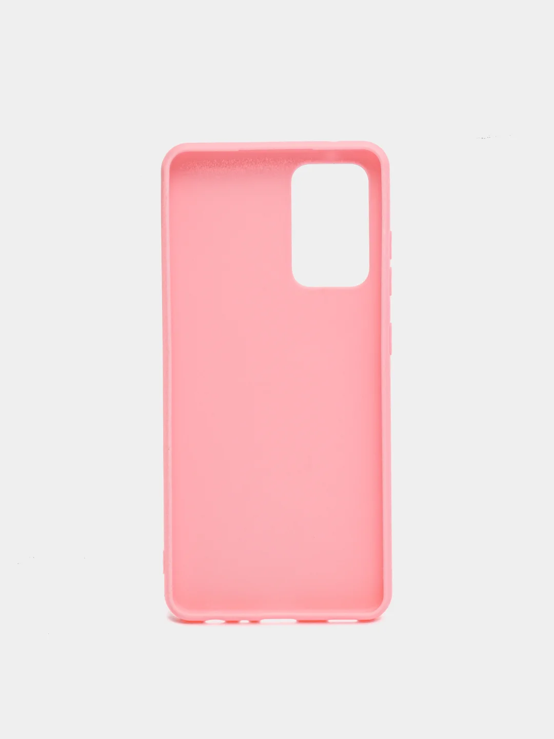 Розовый чехол Samsung Galaxy A52 / A52s, Самсунг Галакси А52 / А52с силиконовый цветной матовый
