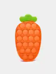 Оранжевый успокаиващая антистресс игрушка Pop it или вечная пупырка