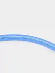 Синий светящийся LED ошейник силиконовый для собак, на USB зарядке