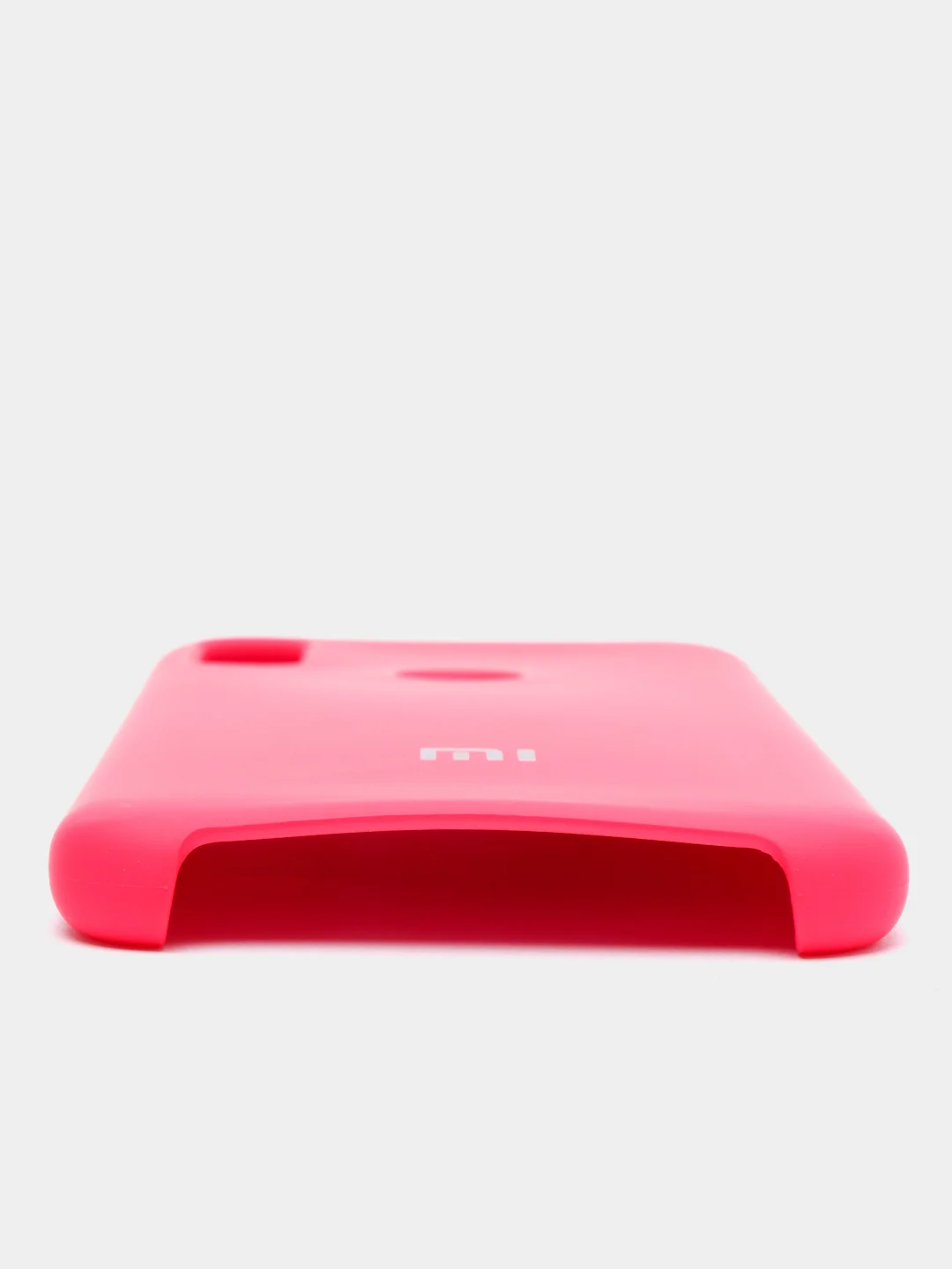 Алый чехол силиконовый Silicone Cover Case для Xiaomi Redmi 7, Mi Play
