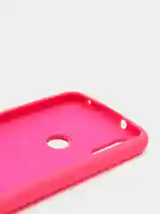 Алый чехол силиконовый Silicone Cover Case для Xiaomi Redmi 7, Mi Play