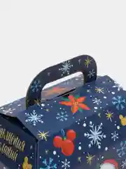 Коробка подарочная "С Новым Годом", Микки Маус, складная, 15 x 10 х 9,5 см