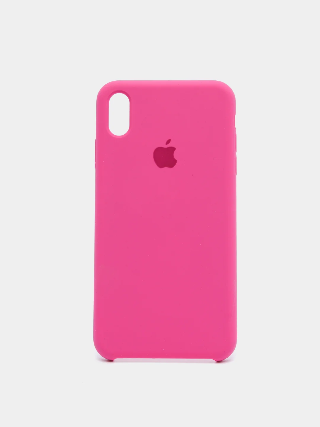 Фуксия чехол для Apple iPhone XS Max силиконовый, 5 цветов