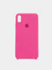 Фуксия чехол для Apple iPhone XS Max силиконовый, 5 цветов