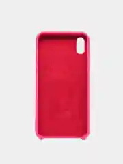Фуксия чехол для Apple iPhone XS Max силиконовый, 5 цветов